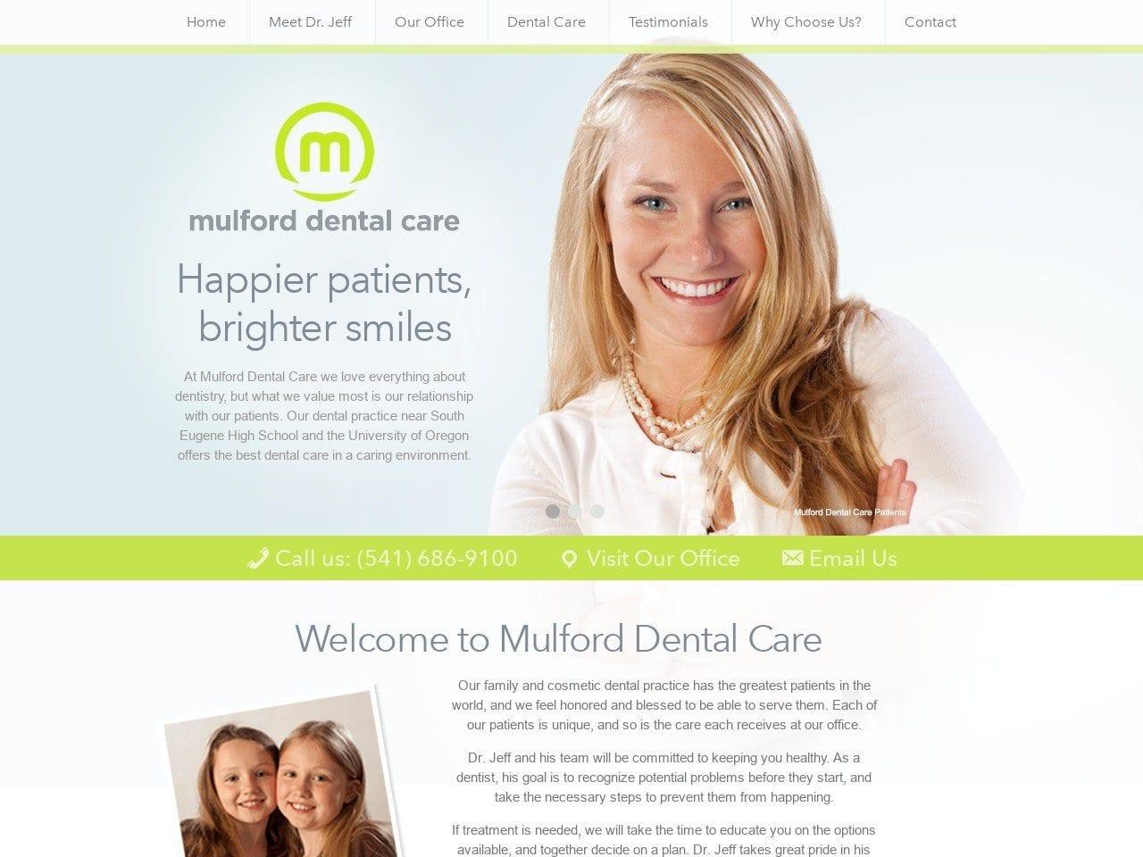 Jeffrey M. Mulford DDS