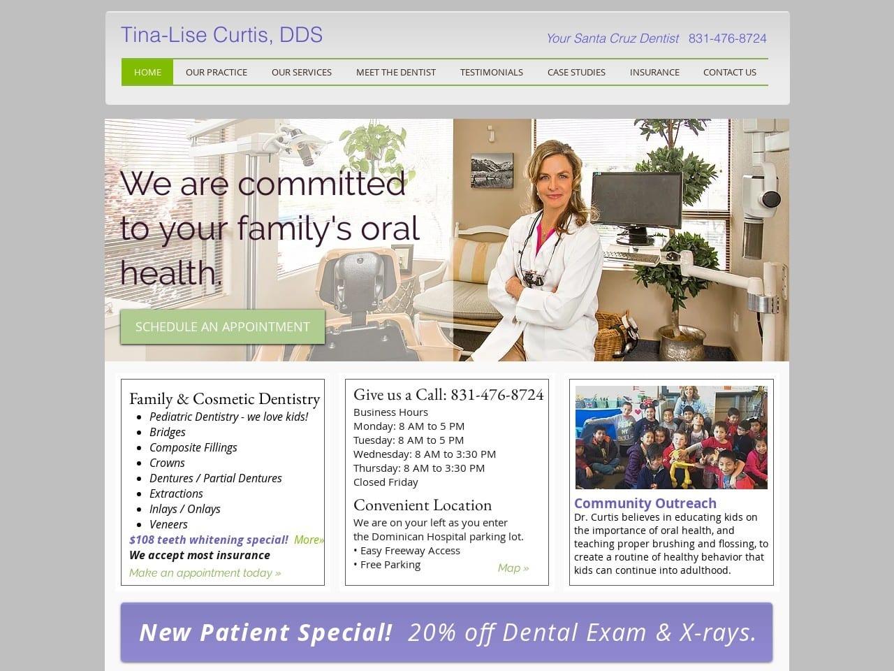 Tina-Lise Curtis, DDS