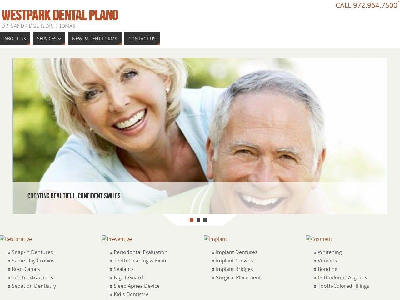 WestPark Dental Associates screenshot