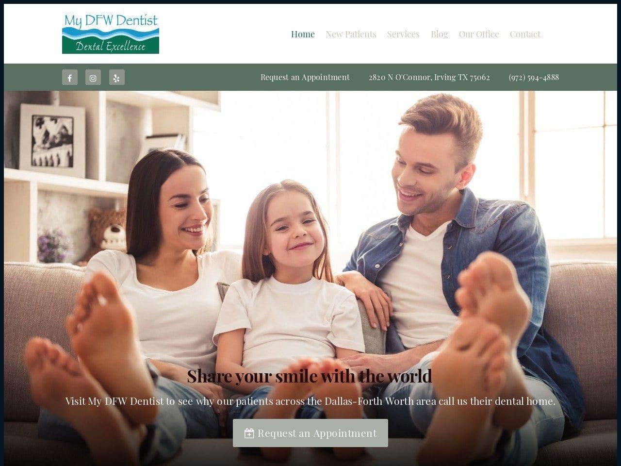 My DFW Dentist screenshot