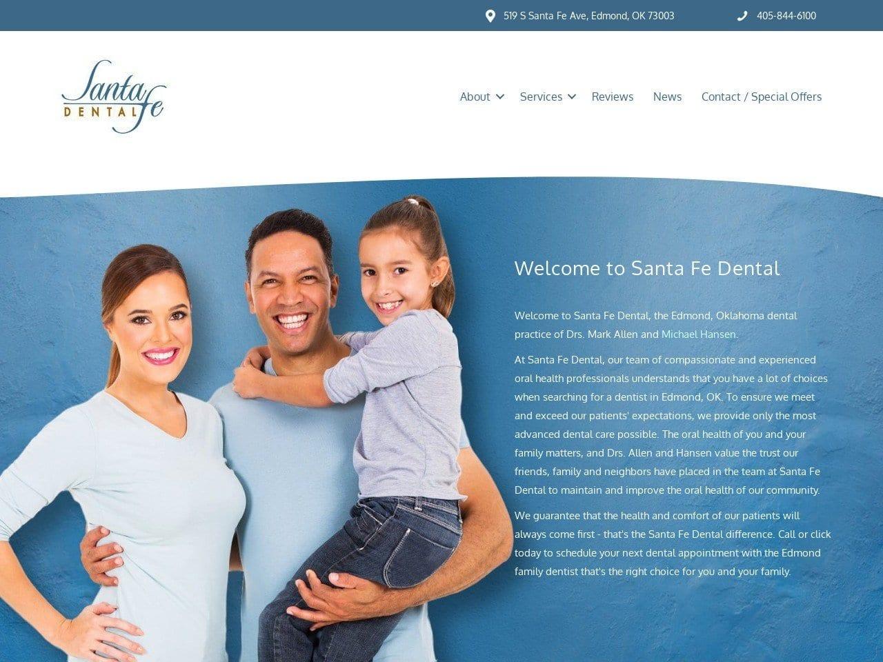 Santa Fe Dental screenshot