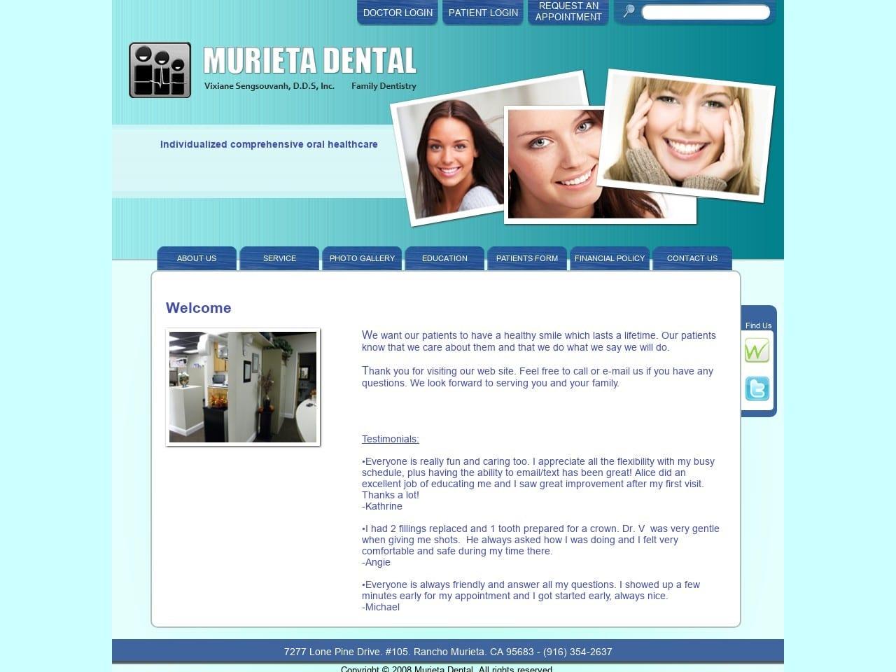Murieta Dental screenshot