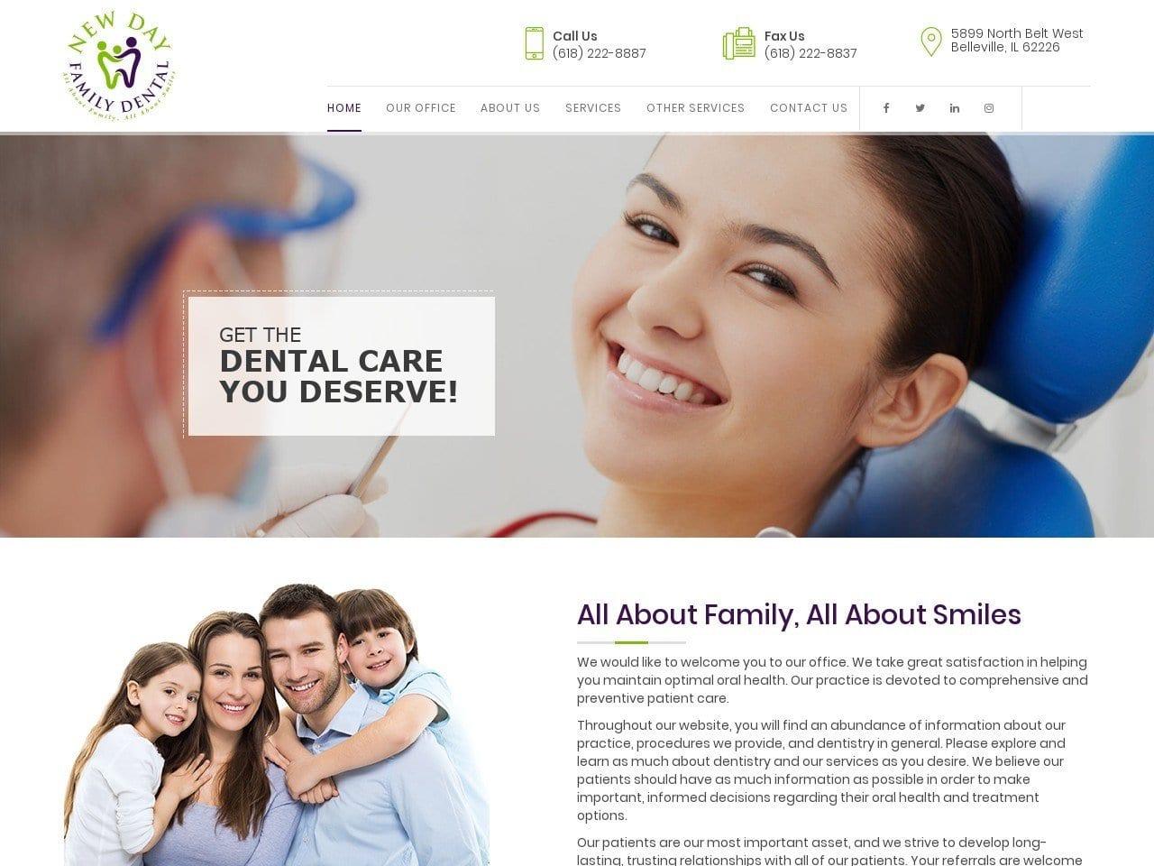 New Day Family Dental, LLC screenshot