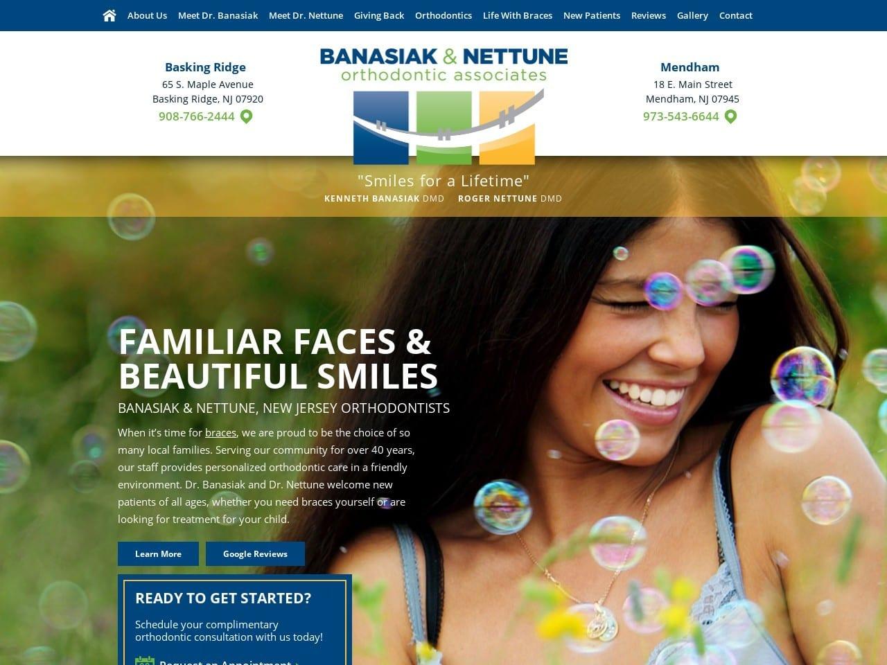 Nettune & Banasiak Orthodontic Banasiak Kenneth Dd