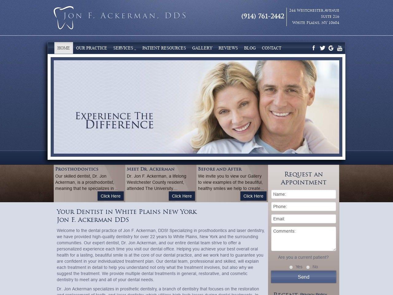 Dr. Jon F. Ackerman DDS