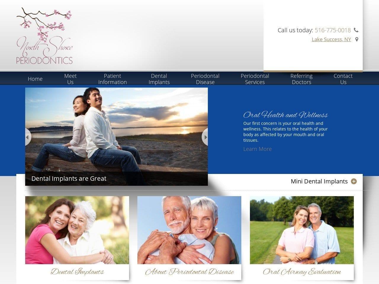 North Shore Periodontics Pc / Dr. Gregory Davis DMD screenshot