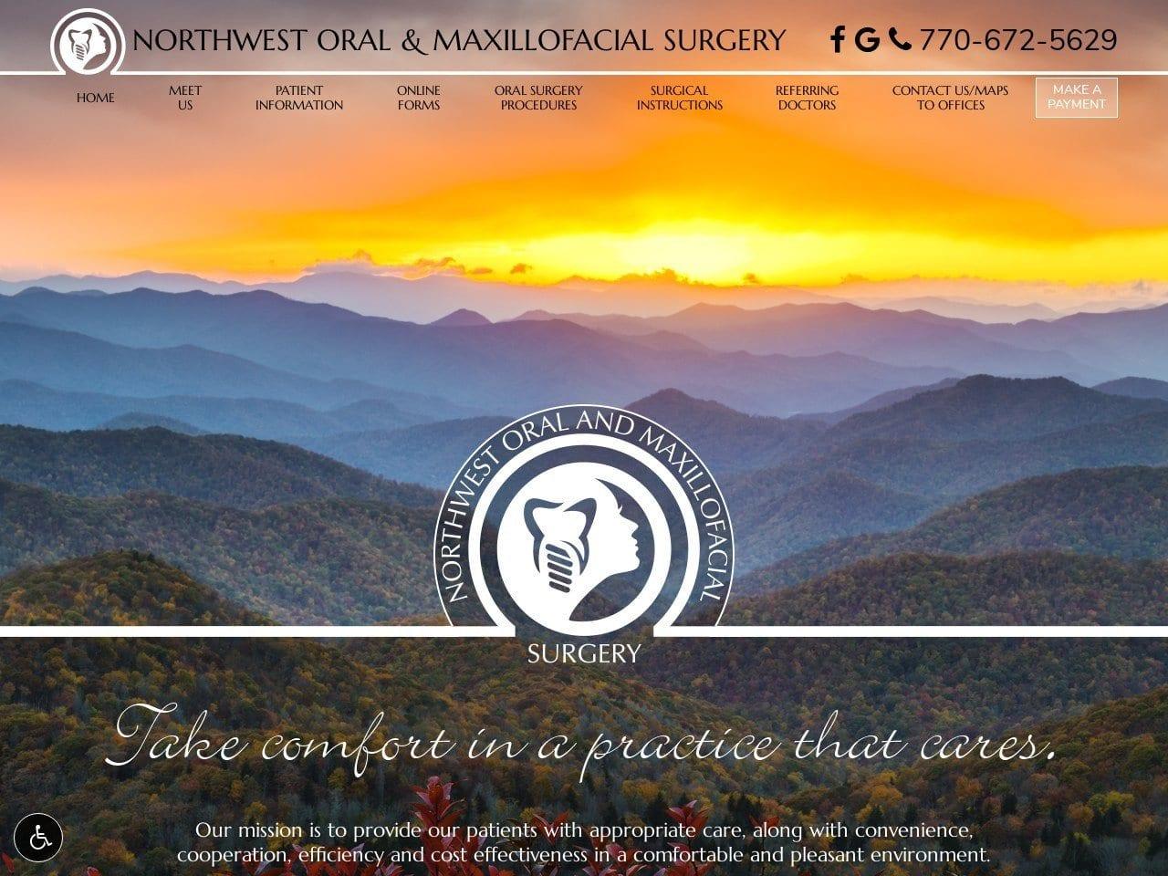 Northwest Oral & Maxillofacial Surgery Associates, PC screenshot