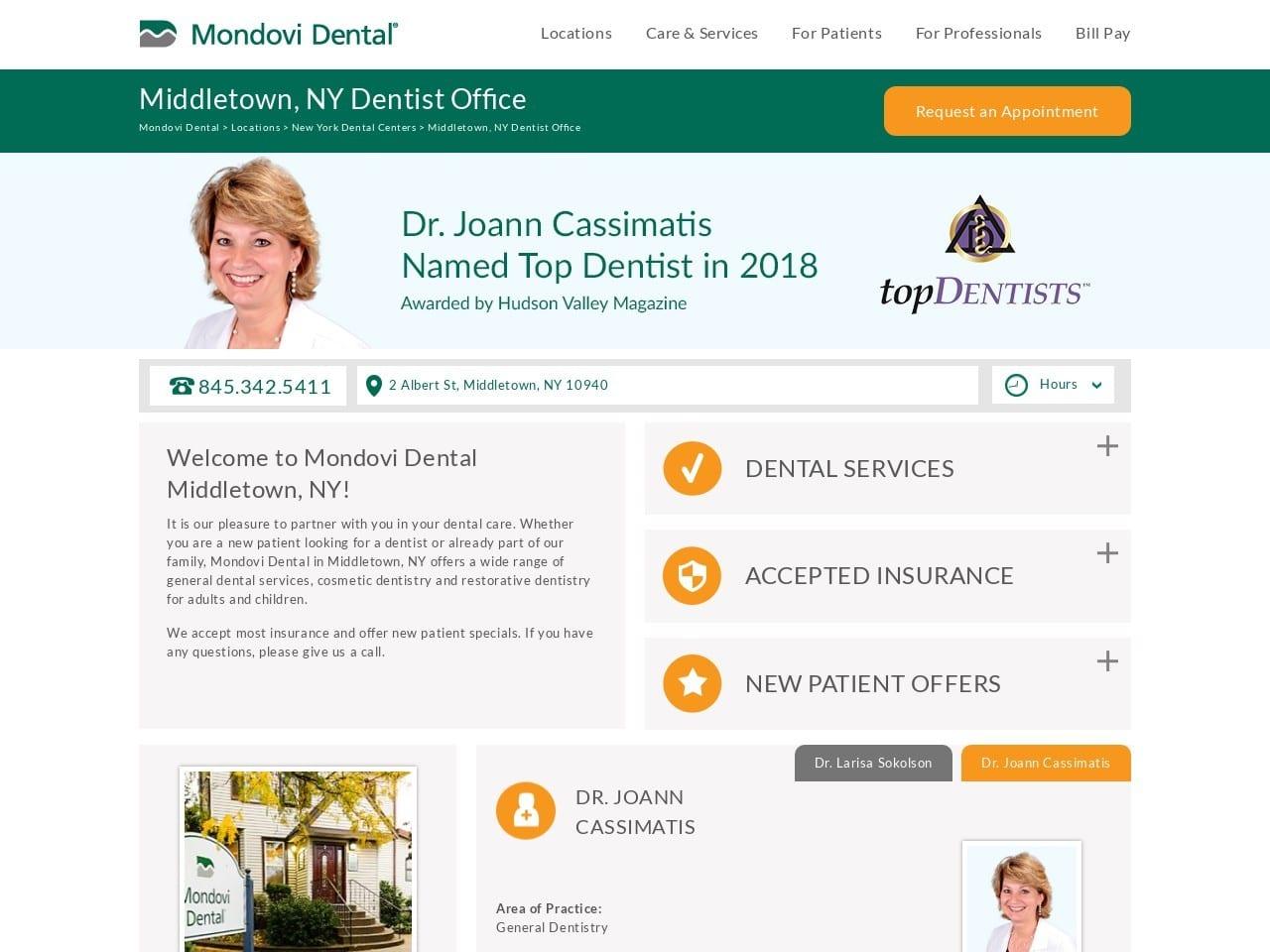 Mondovi Dental Middletown, NY