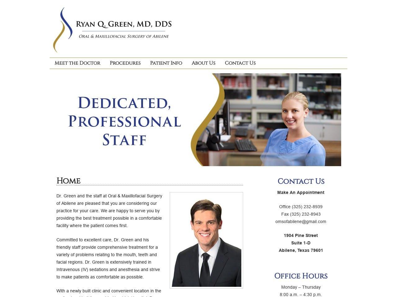 Ryan Green DDS screenshot
