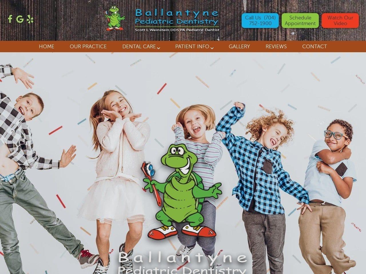 Ballantyne Pediatric Dentist screenshot