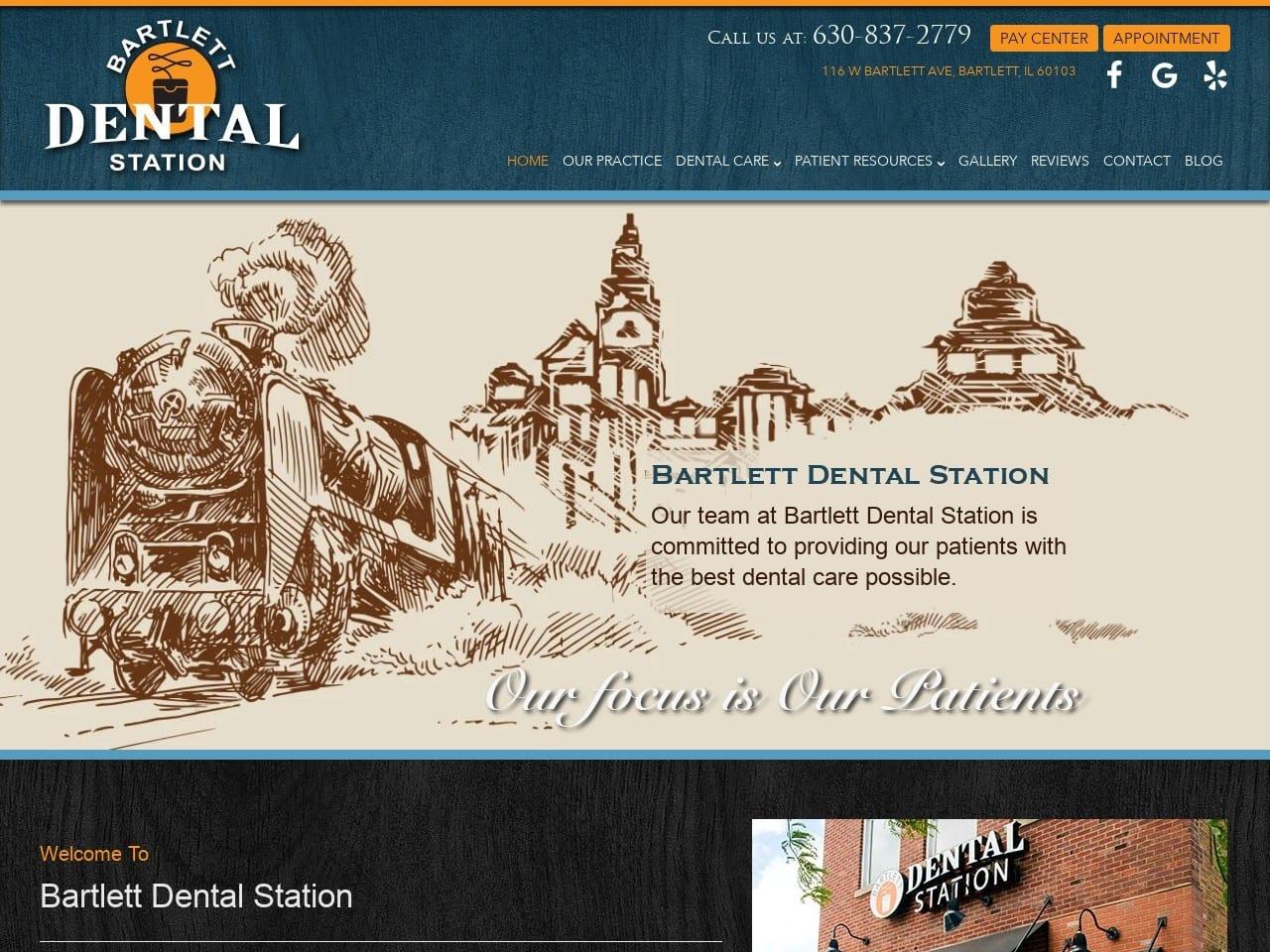 Bartlett Dental screenshot