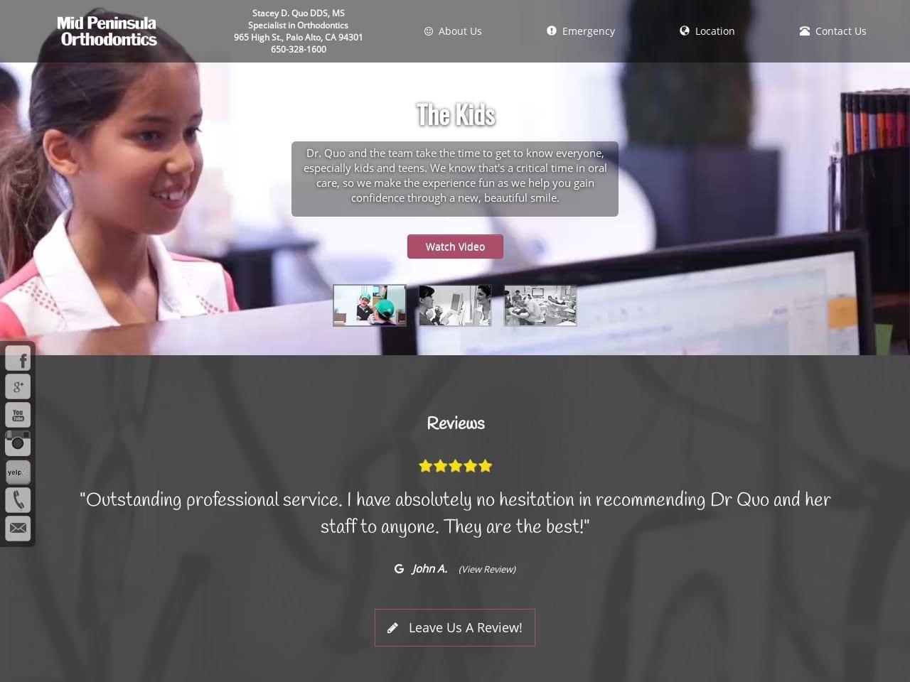 Dr. Stacey D. Quo DDS screenshot