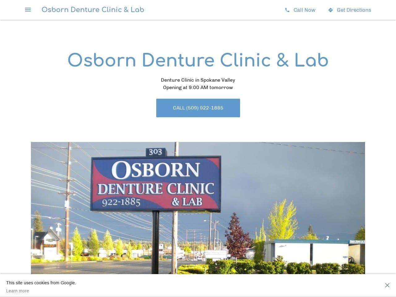 Osborn Denture Clinic & Lab screenshot