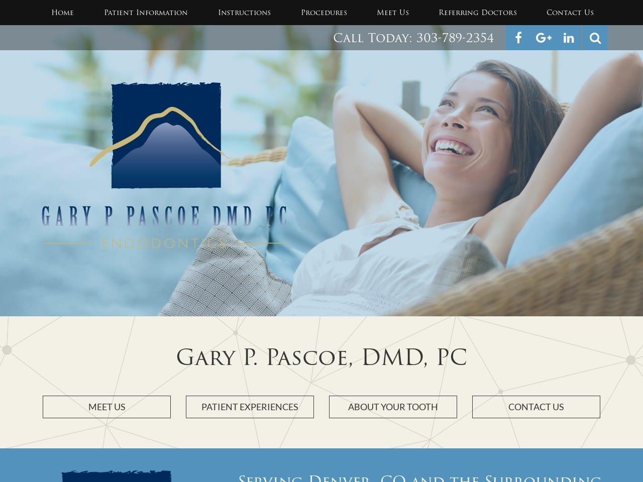 Pascoe Gary P DDS