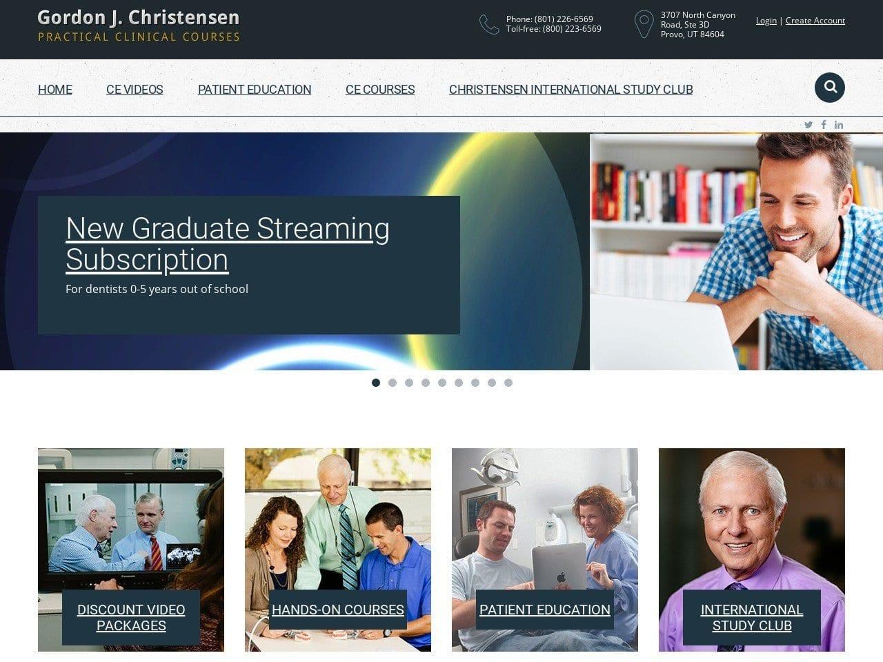 Gordon J. Christensen - Practical Clinical Courses