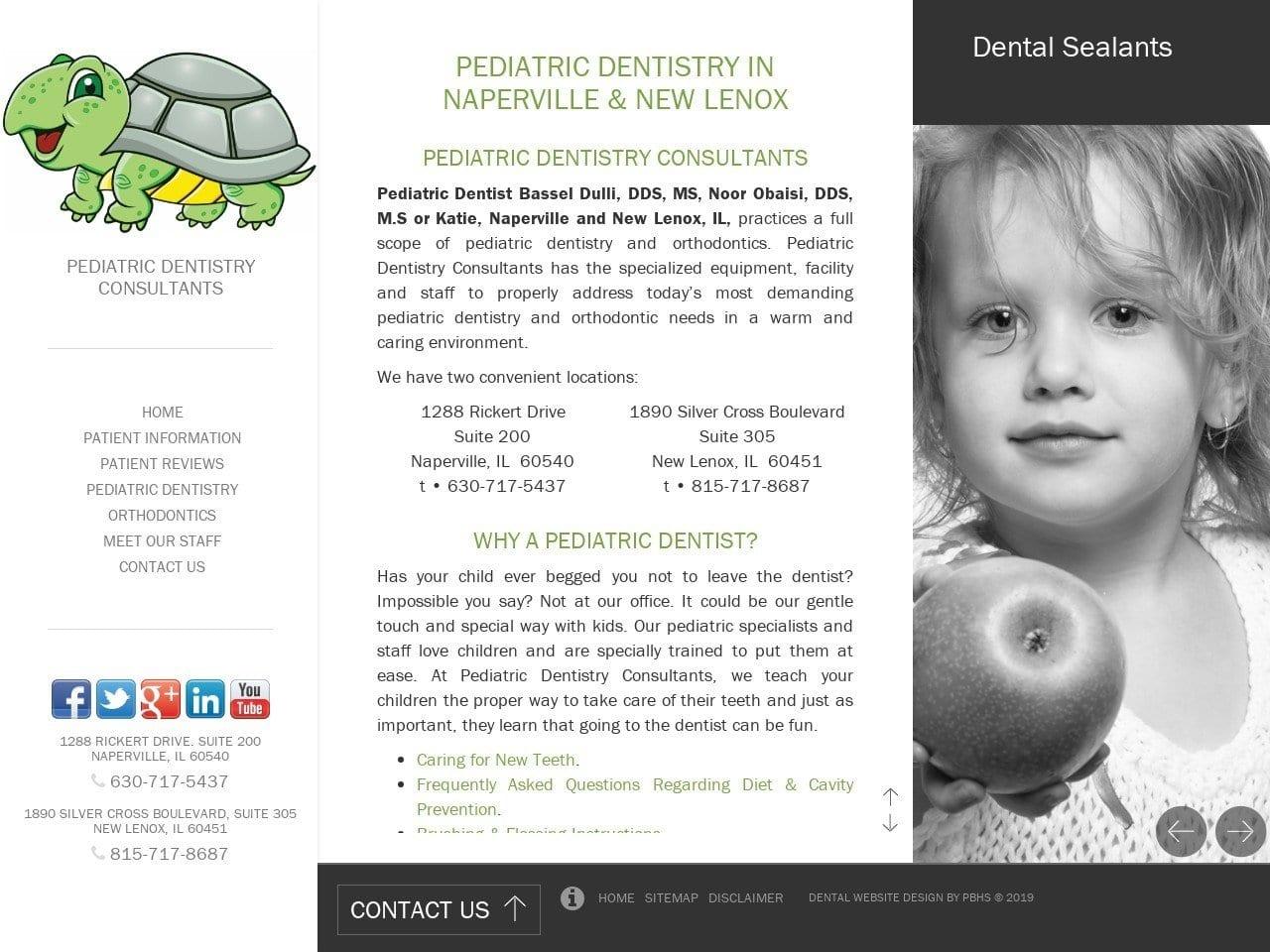 Pediatric Dentistry Consultants