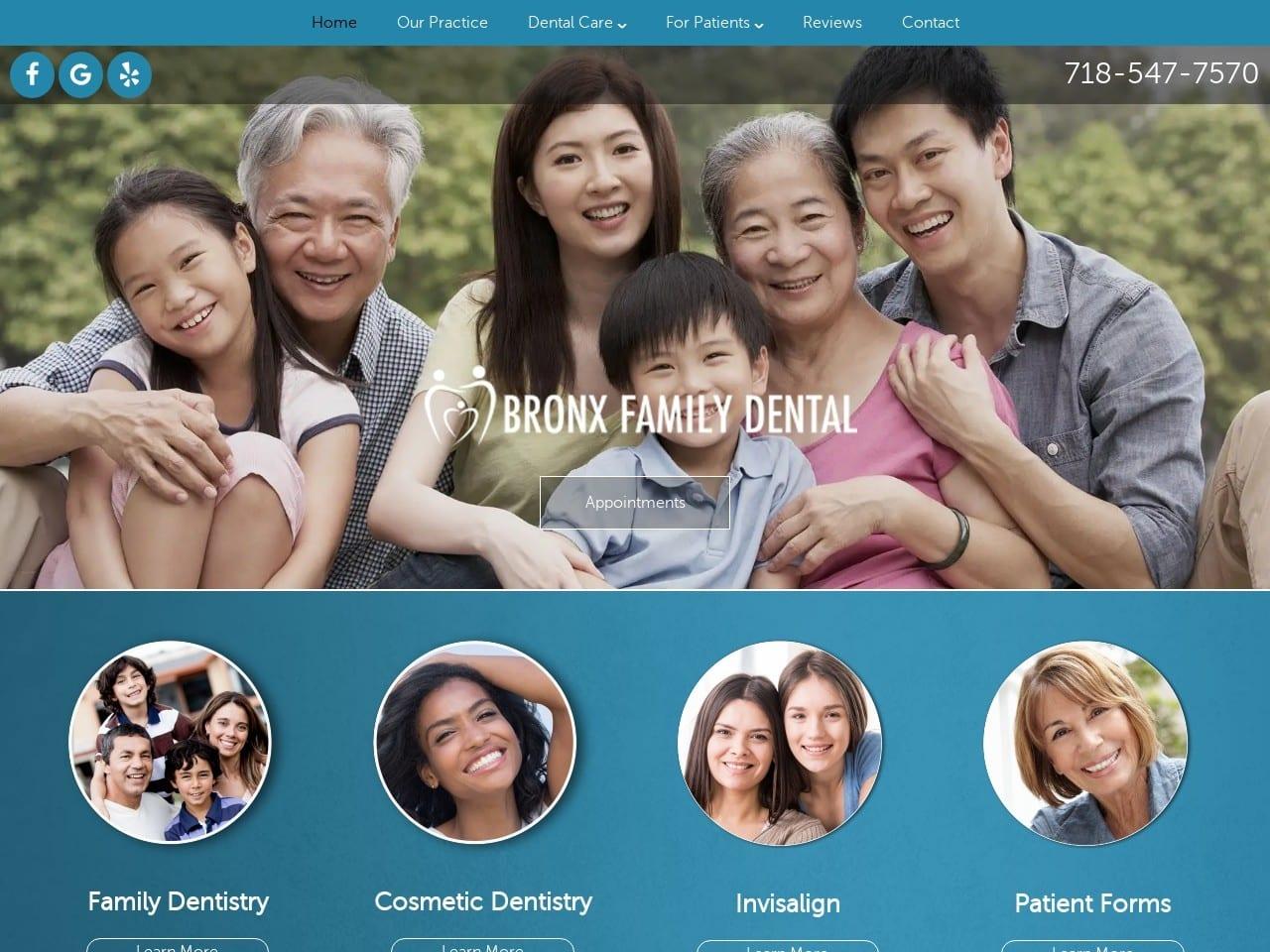 Bronx Family Dentist screenshot