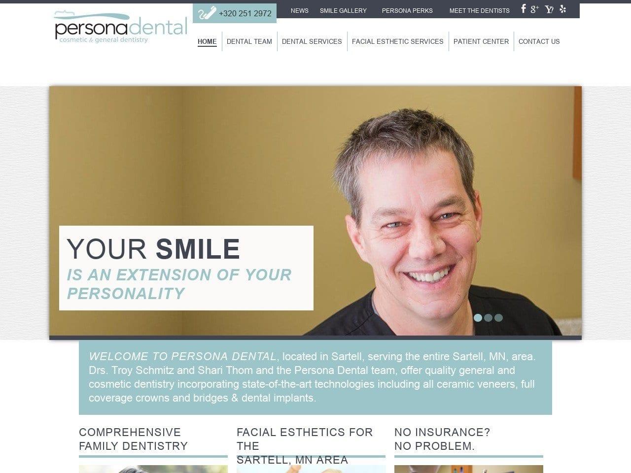 Persona Dental Cosmetic & General Dentistry screenshot