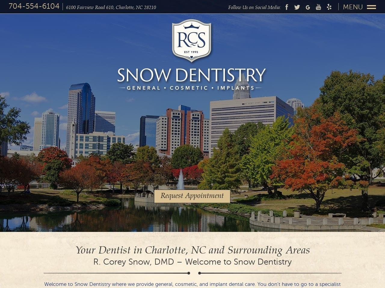 Charlottenc Dental screenshot