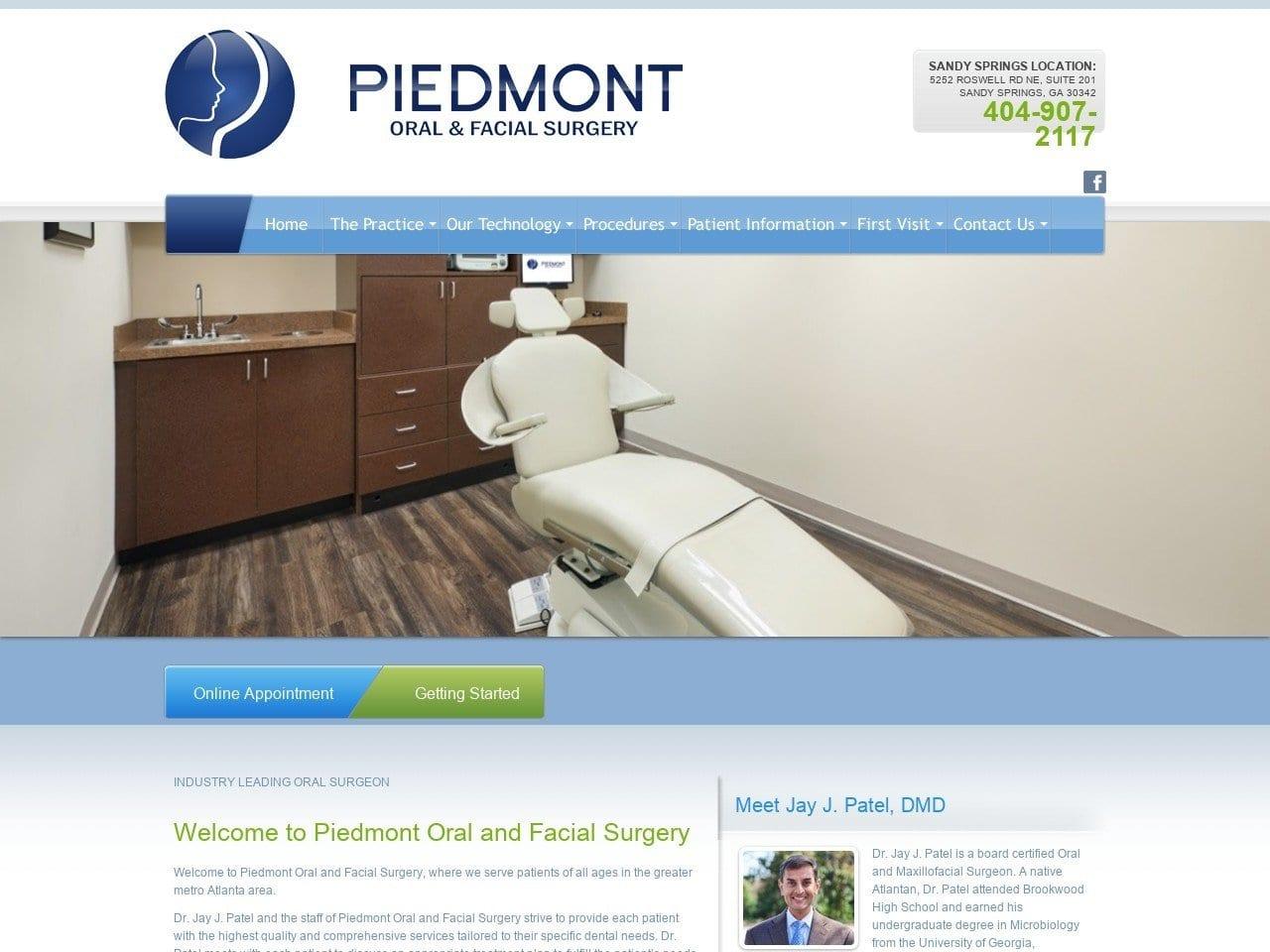 Piedmont Oral & Facial Surgery screenshot