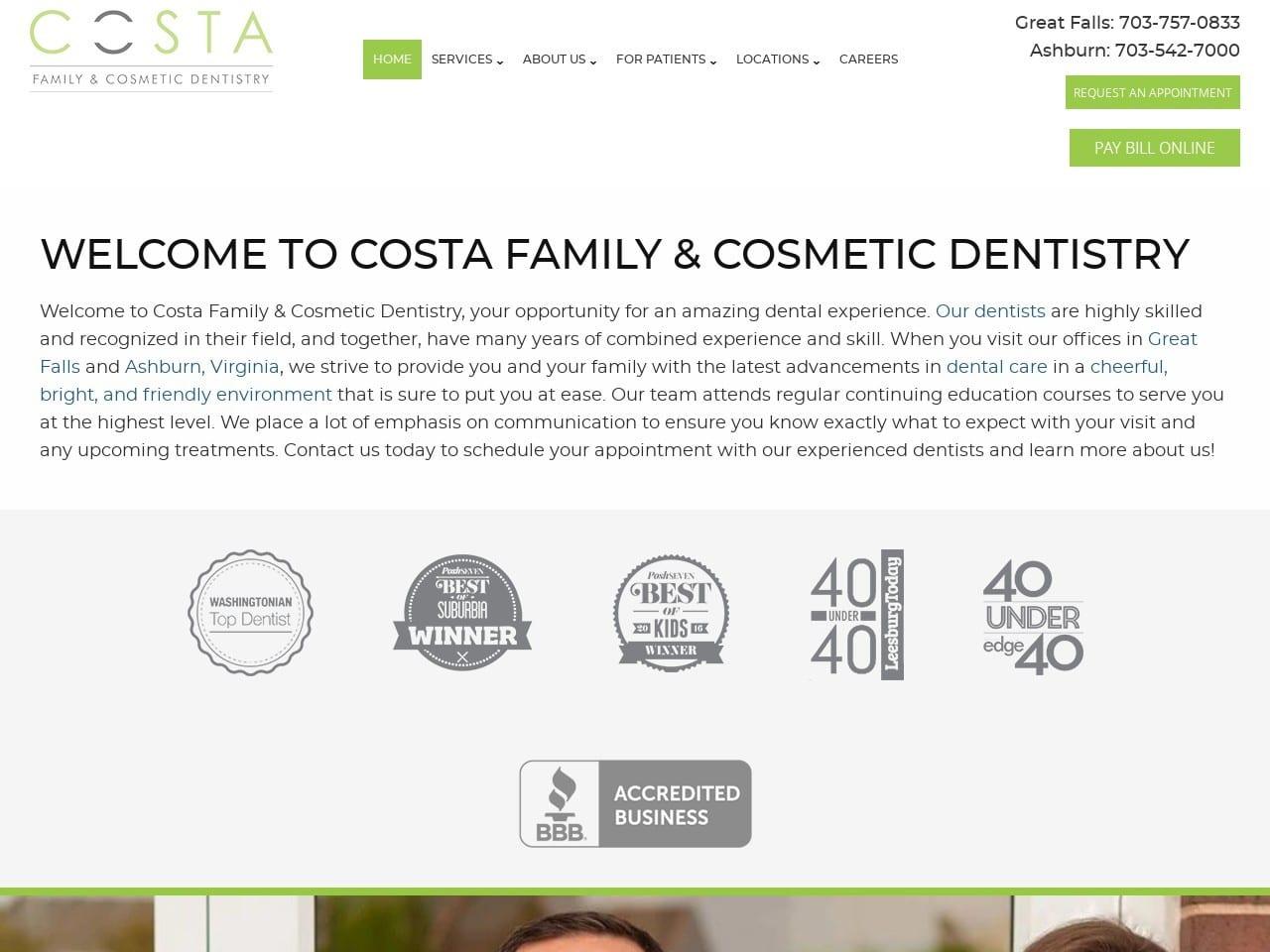 Costa Family & Cosmetic Dentistry