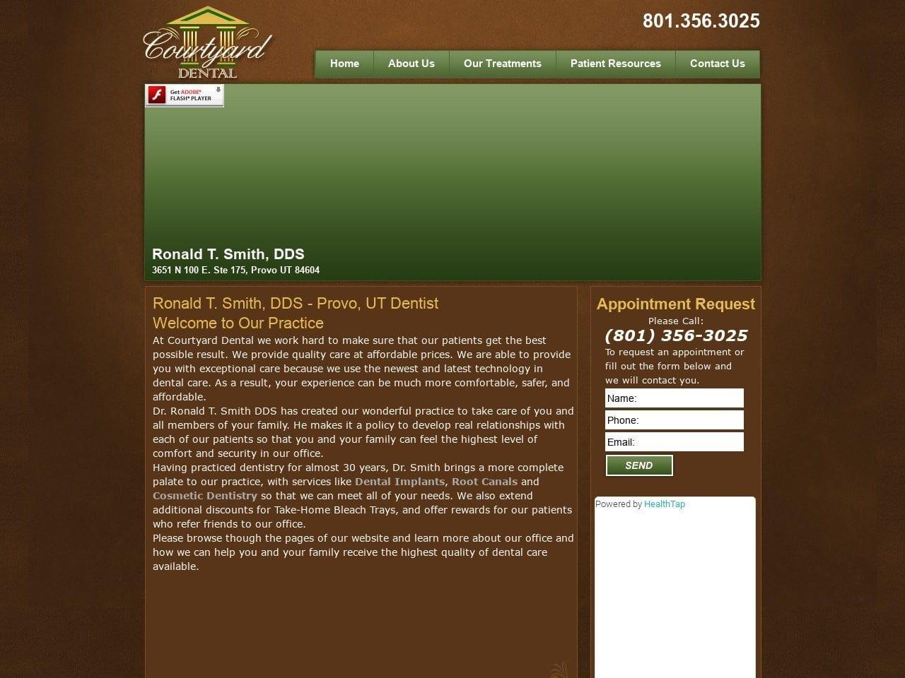 Courtyard Dental screenshot
