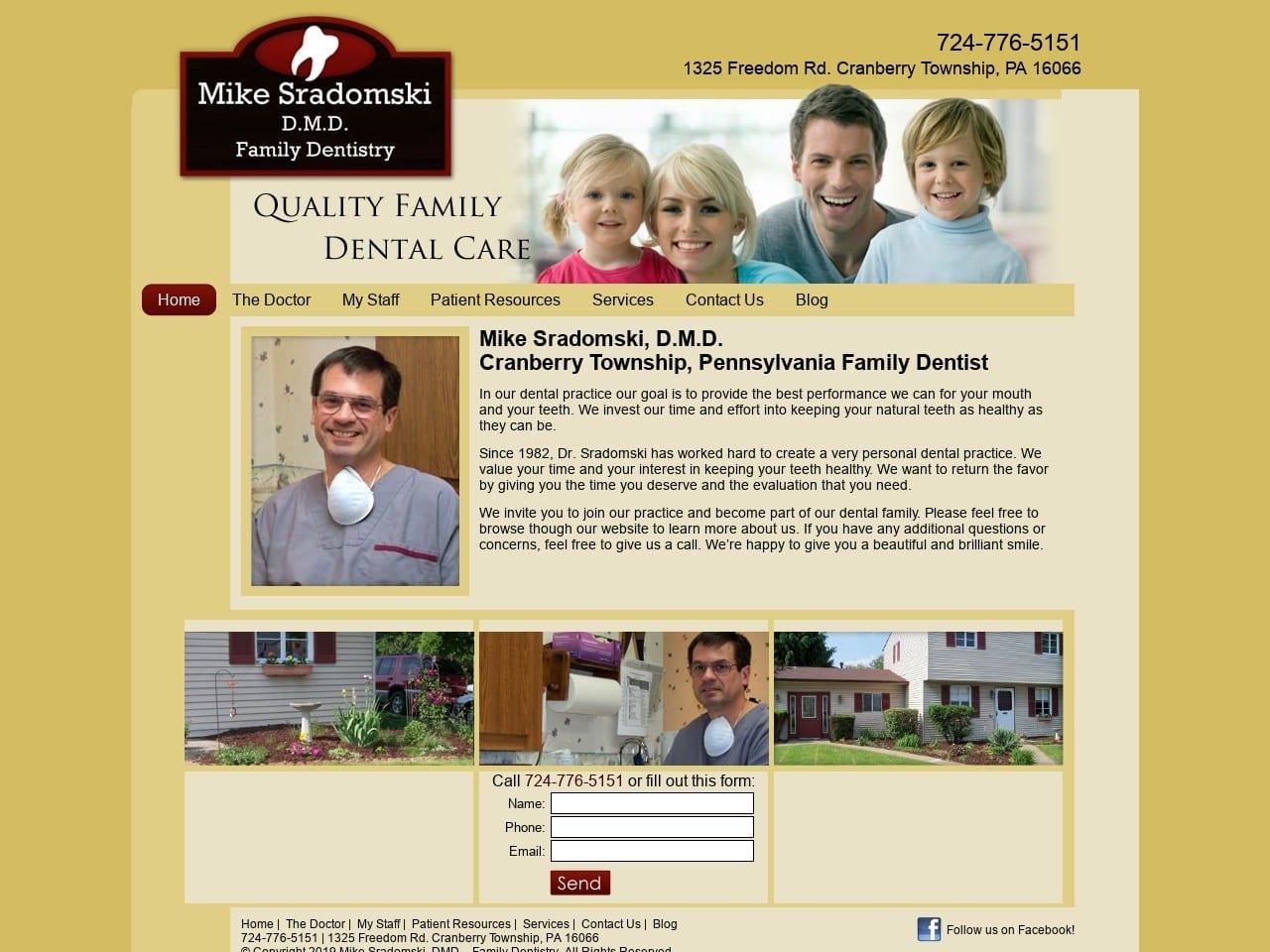 Cranberrytownship Dentist screenshot