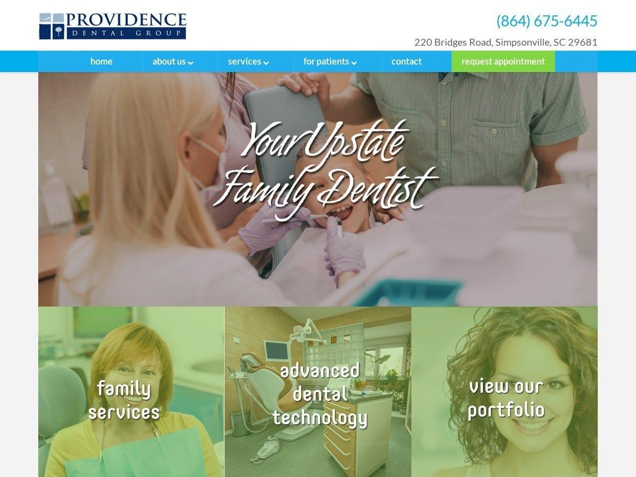Providence Dental Group screenshot