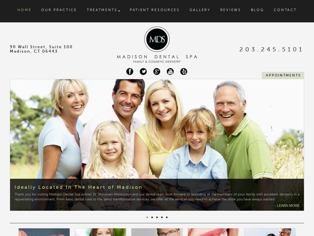 Madison Dental Spa screenshot