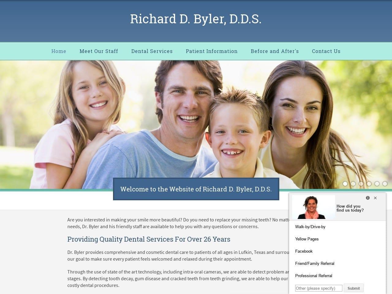 Richard D. Byler DDS FAGD