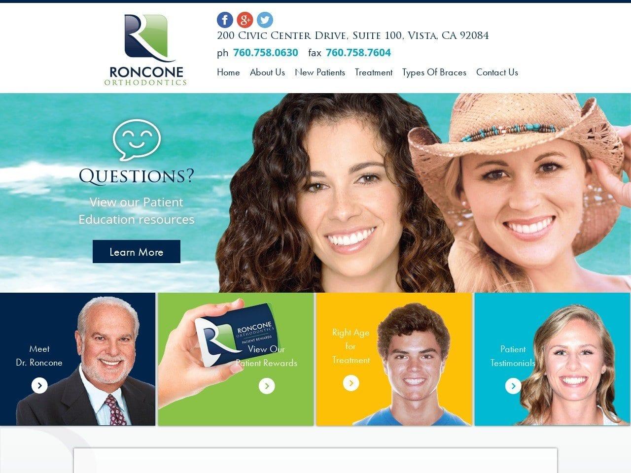 Roncone Orthodontics