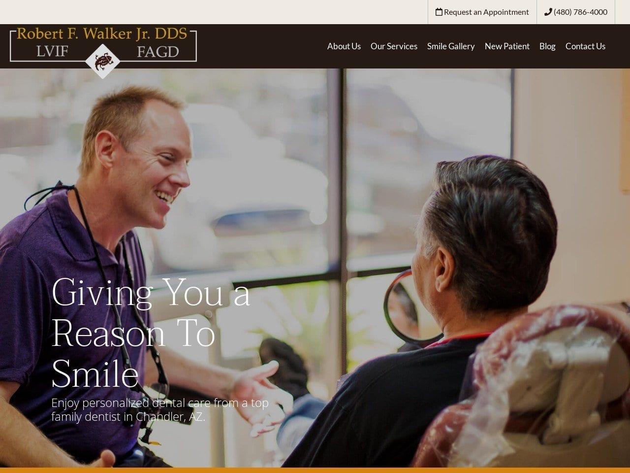 Dr. Robert F. Walker Jr DDS