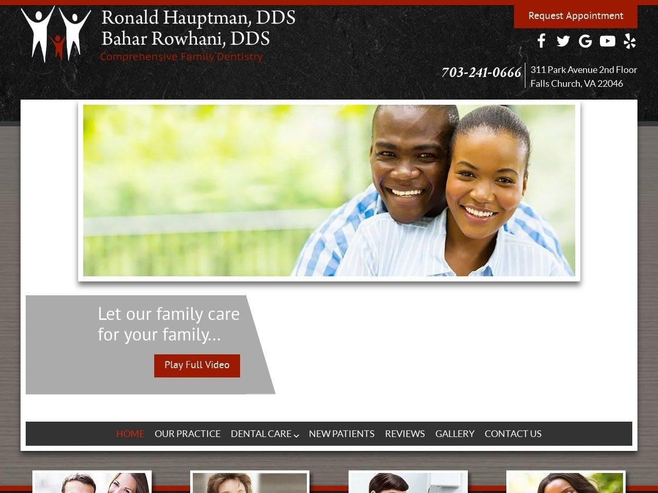Ronald Hauptman, DDS & Bahar Rowhani, DDS