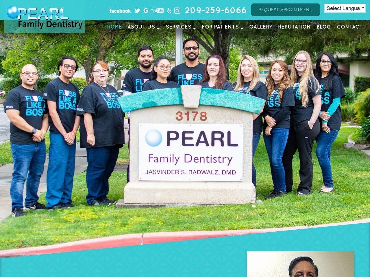 Pearl Family Dentistry Dr. Jasvinder S. Badwalz De