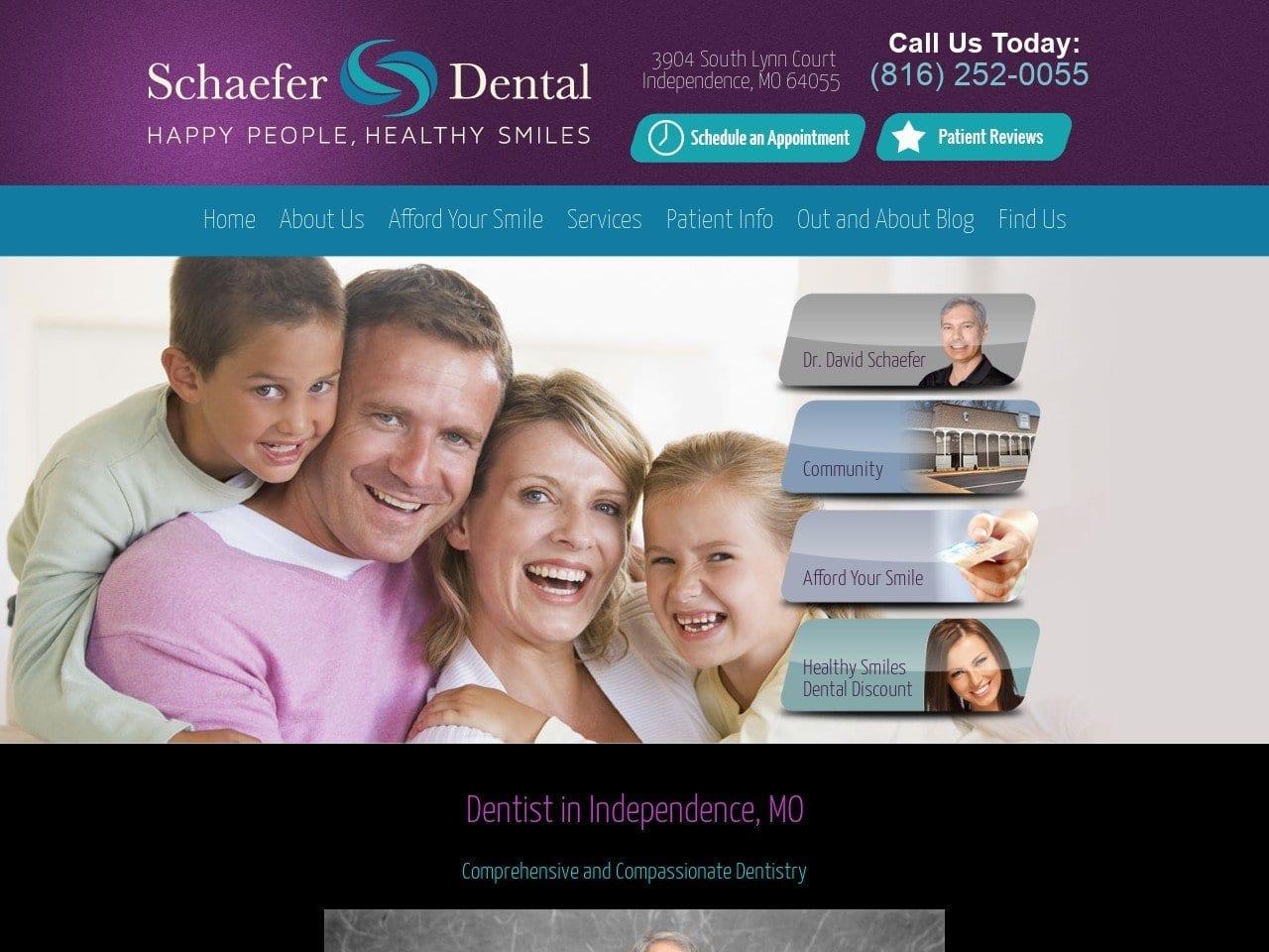 David A Schaefer DDS