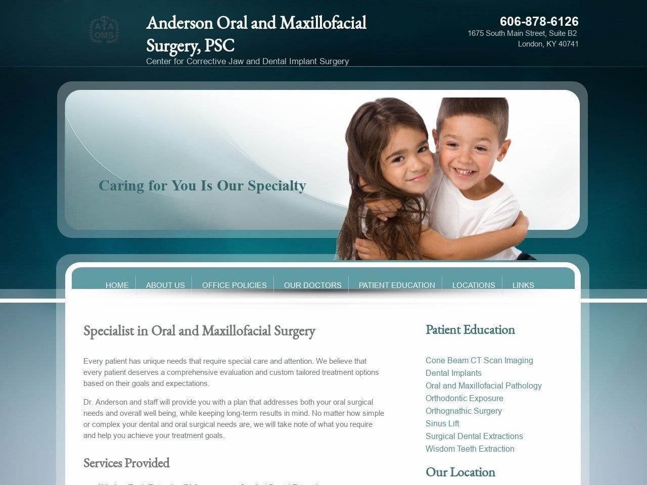 Anderson Oral & Maxillofacial Surgery, P.S.C.