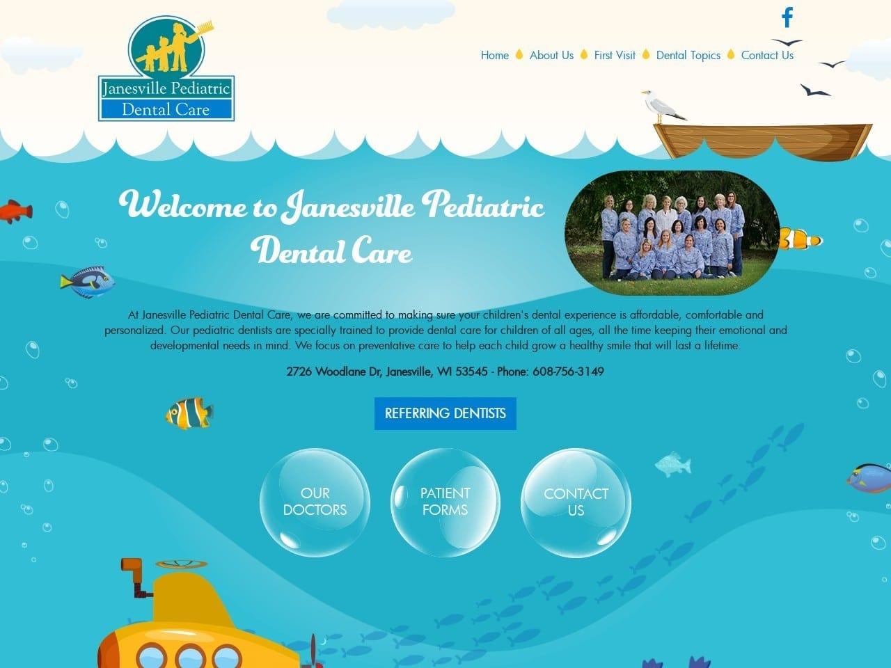 Janesville Pediatric Dental Care screenshot