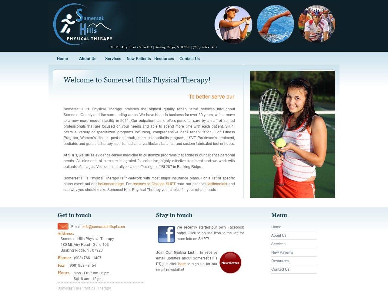 Somerset Hills Physical Therapy