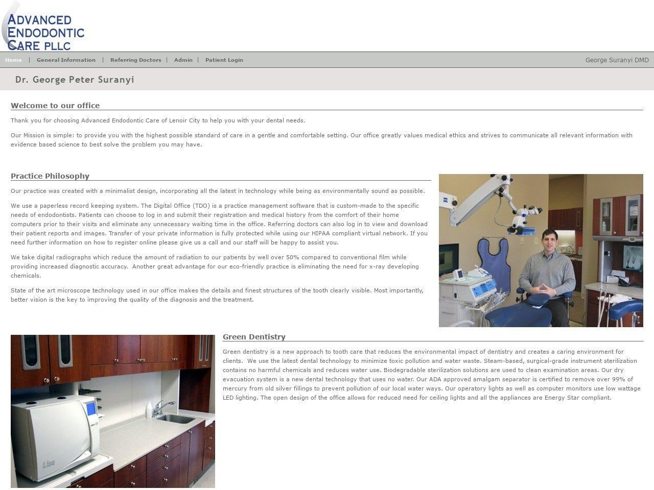 Advanced Endodontic Care Pllc Dr. George P. Surany