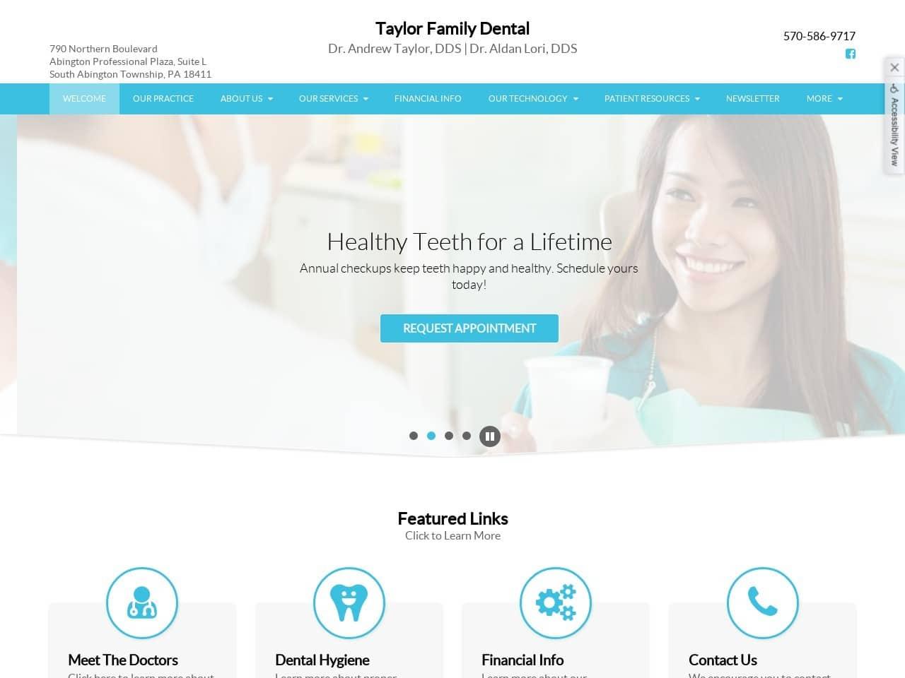 Taylor Andrew a DDS screenshot