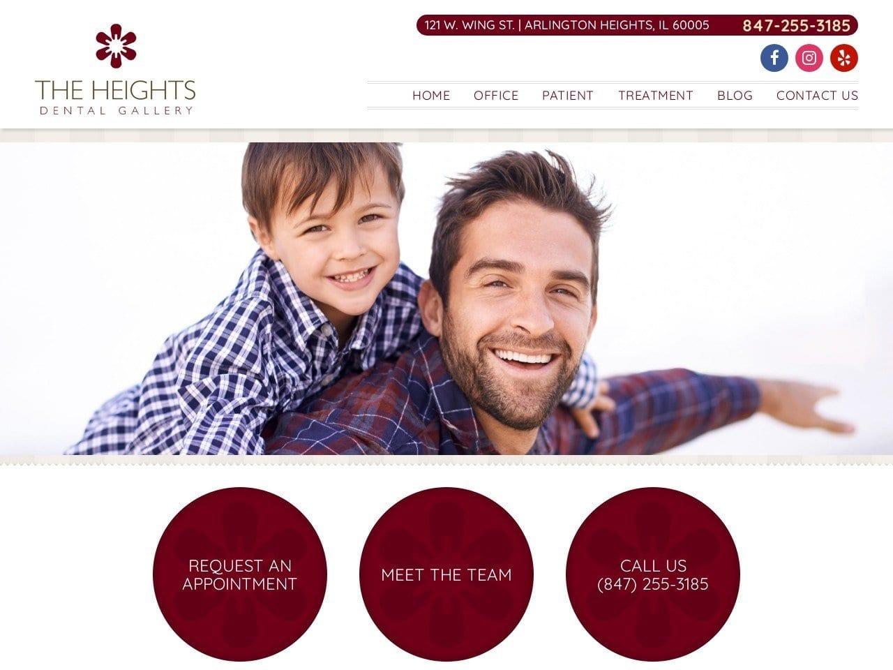 The Heights Dental Gallery screenshot