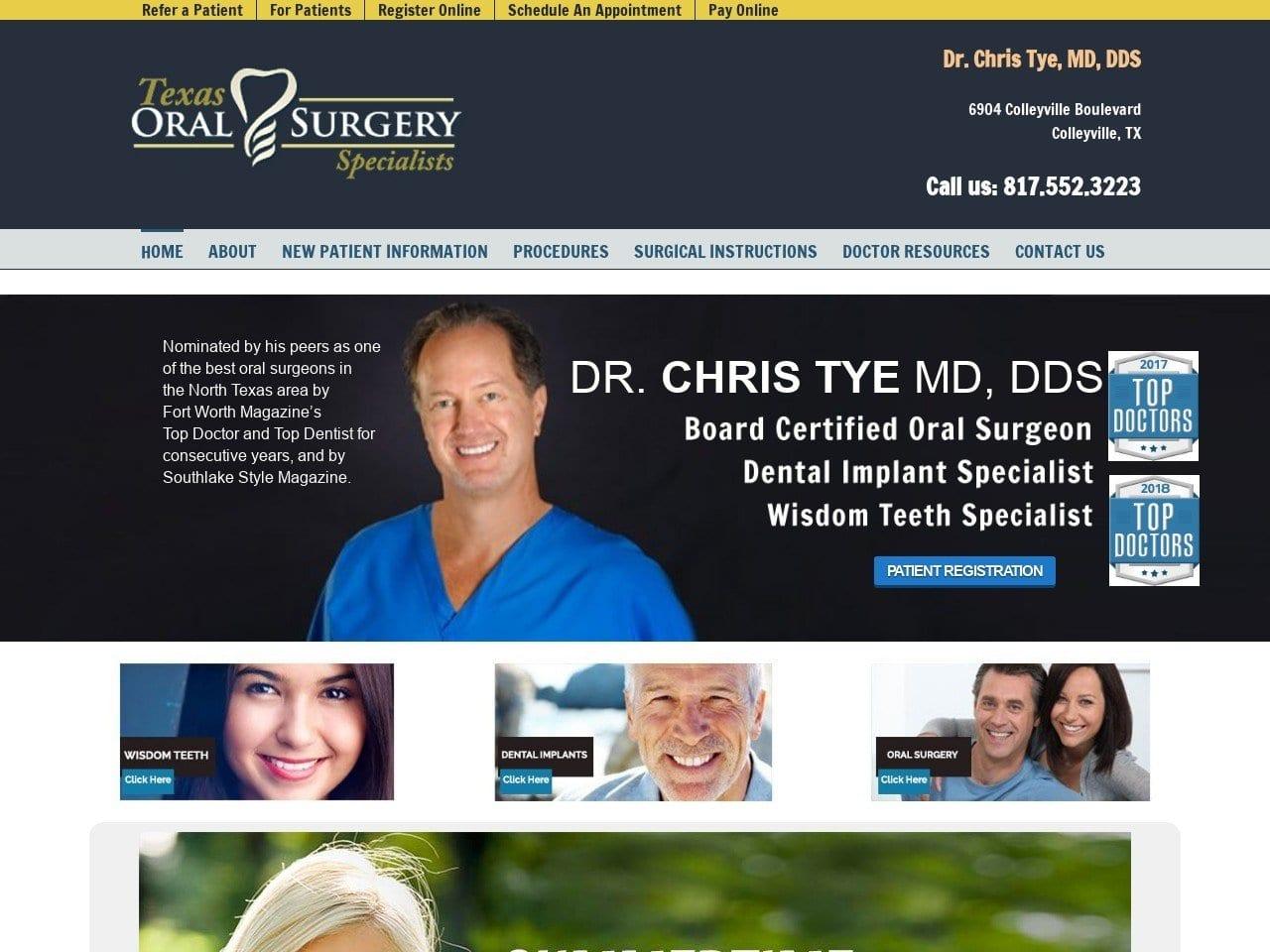 Dr. Chris D. Morris Md Dds