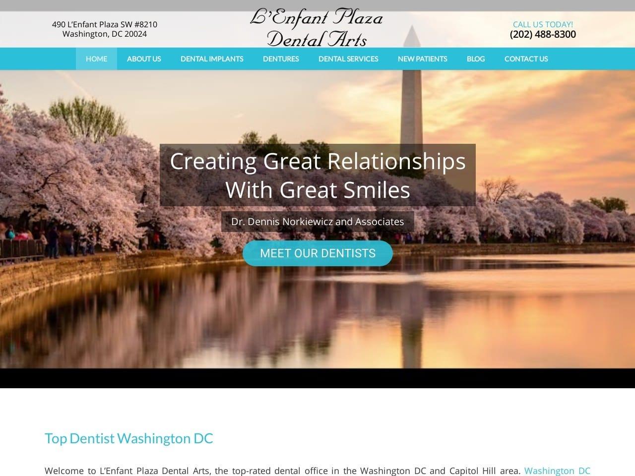 L Enfant Plaza Dental Arts screenshot