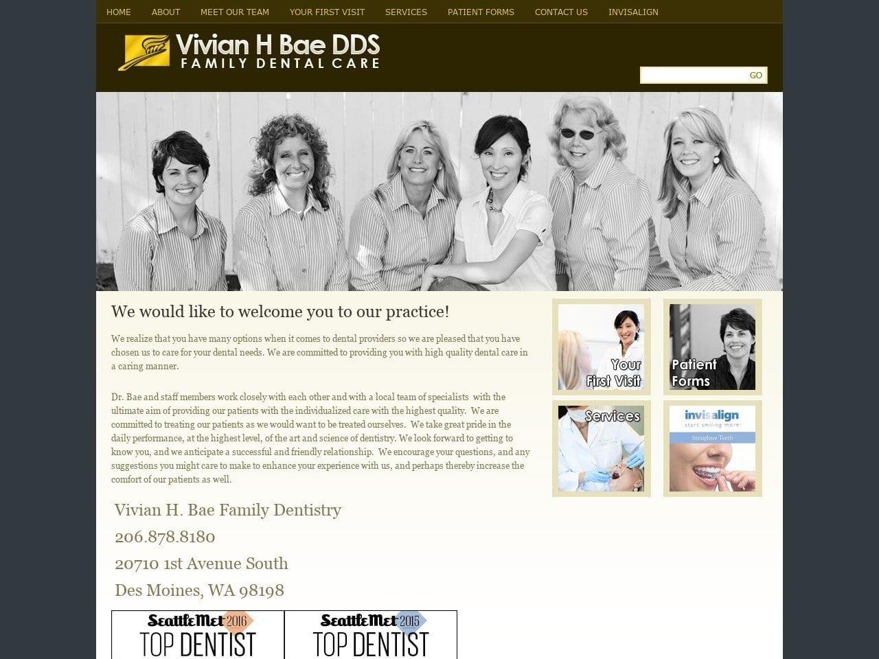 Dr. Vivian H. Bae DDS