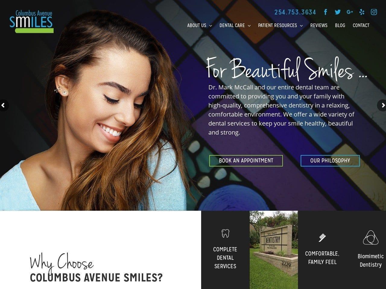 Columbus Avenue Smiles Mark McCall, DDS