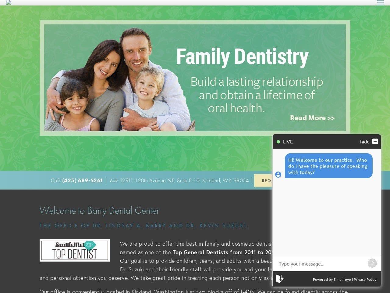 Barry General Dentist screenshot