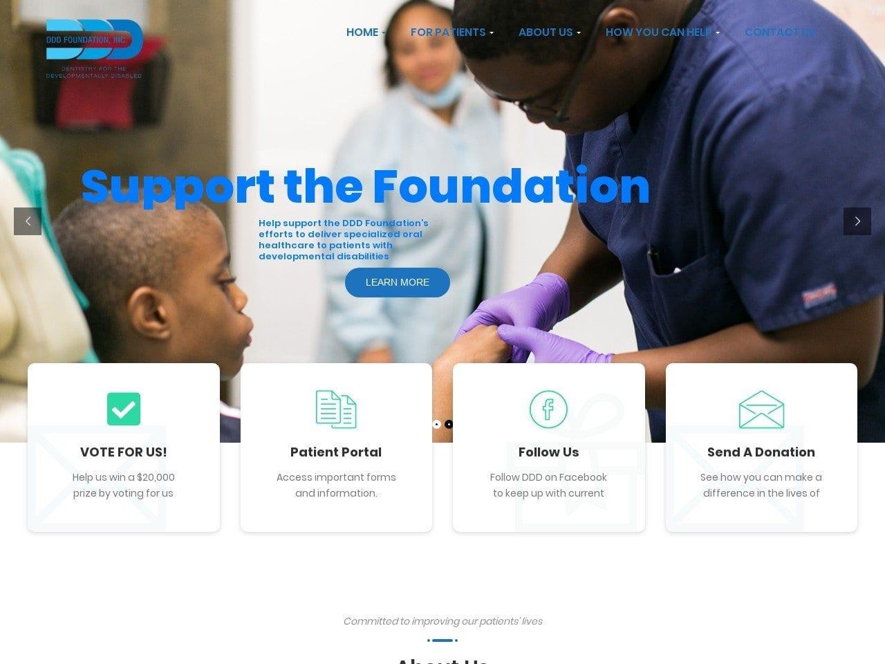 DDD Foundation Inc. screenshot