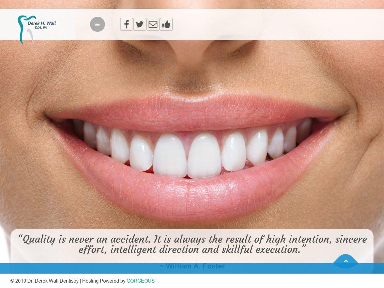 Dr. Derek H. Wall DDS PA
