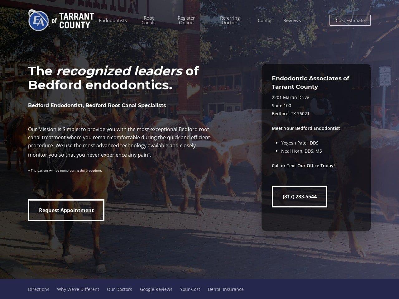 Endodontic Associates of Tarrant County screenshot