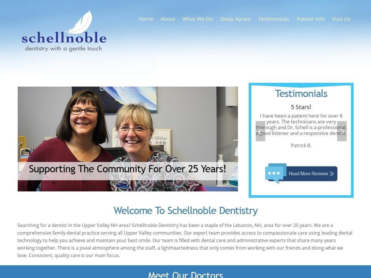 Dr. Thomas G. Schell & Dr. Patrick C. Noble PLLC screenshot